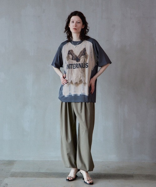 tシャツ 「2026Summer PRE-ORDER」Lingerie Trompe l'oeil T-Shirt/ランジェリートロンプルイユTシャツの画像