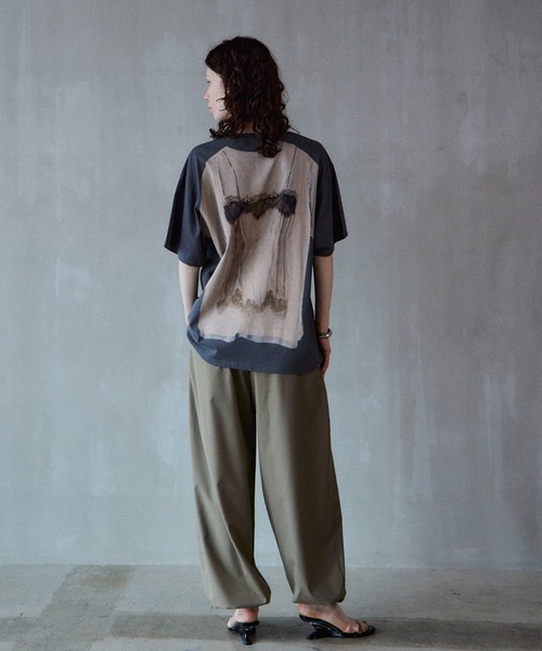 tシャツ 「2026Summer PRE-ORDER」Lingerie Trompe l'oeil T-Shirt/ランジェリートロンプルイユTシャツの画像