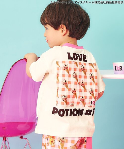 apres les cours（アプレレクール） tシャツ 「リンク」サーティワン T