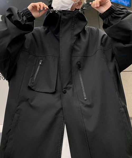 「WESTBOY」 マウンテンパーカー L パープル メンズ_画像3