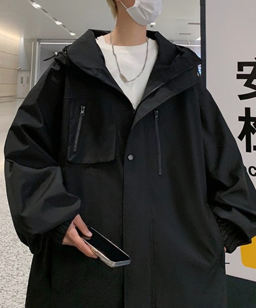「WESTBOY」 マウンテンパーカー L パープル メンズ_画像4