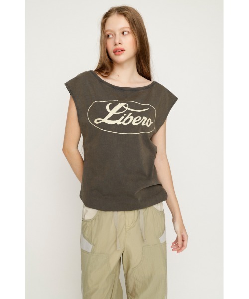 SLY（スライ） tシャツ ONE SHOULDER LOGO TOPS ワンショルダーロゴ