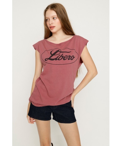 SLY（スライ） tシャツ ONE SHOULDER LOGO TOPS ワンショルダーロゴ