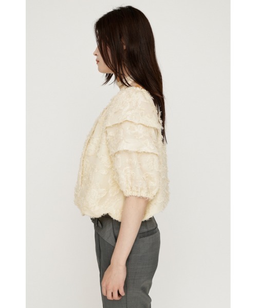 SLY（スライ） ブラウス シャツ TUCK SLEEVE OFFSHOULDER TOPS タック
