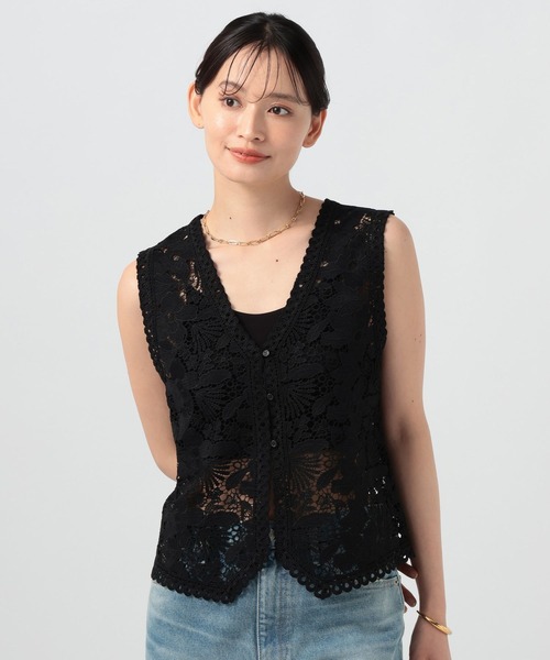 BAYFLOW（ベイフロー） ベスト ジレ レースベスト レディース