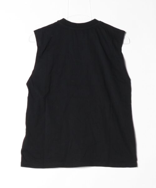 「MSGM」 ノースリーブトップス X-SMALL ブラック レディース_画像2