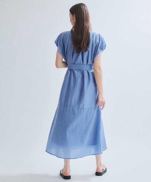 「ketty」 半袖ワンピース M ブルー系その他 レディース_画像9