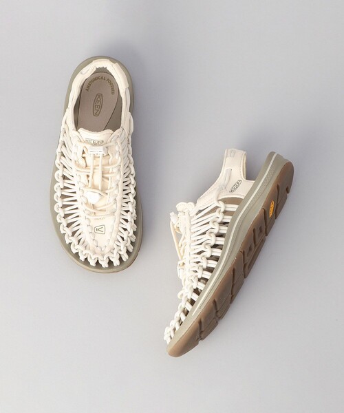 「FREAK'S STORE」 「KEEN」フラットサンダル 24.0cm ブラウン レディース