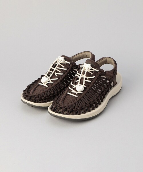 「FREAK'S STORE」 「KEEN」フラットサンダル 24.0cm ブラウン レディース