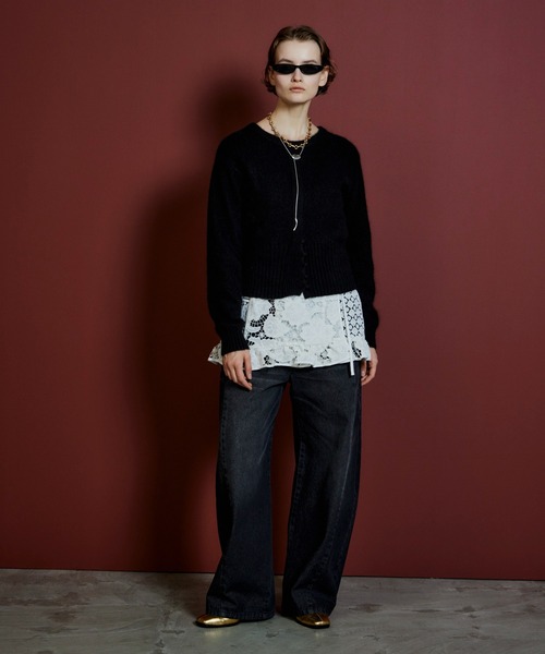 MAISON SPECIAL（メゾンスペシャル） チュニック Lace Apron Tunic