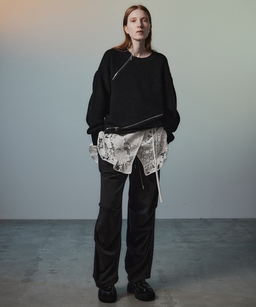 MAISON SPECIAL（メゾンスペシャル） チュニック Lace Apron Tunic