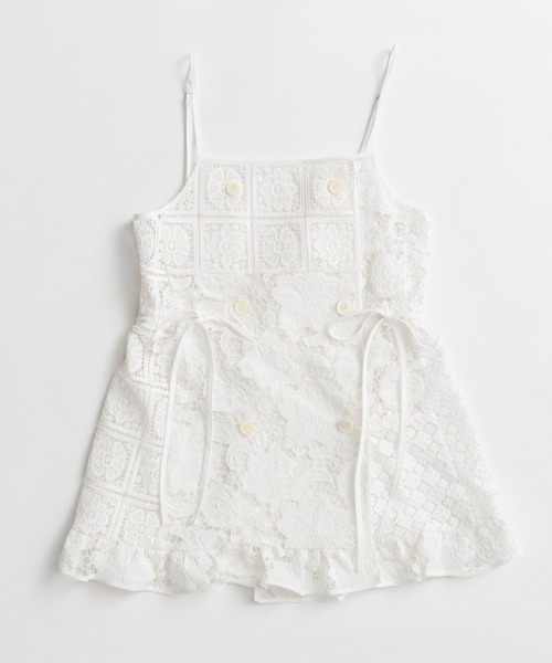 MAISON SPECIAL（メゾンスペシャル） チュニック Lace Apron Tunic