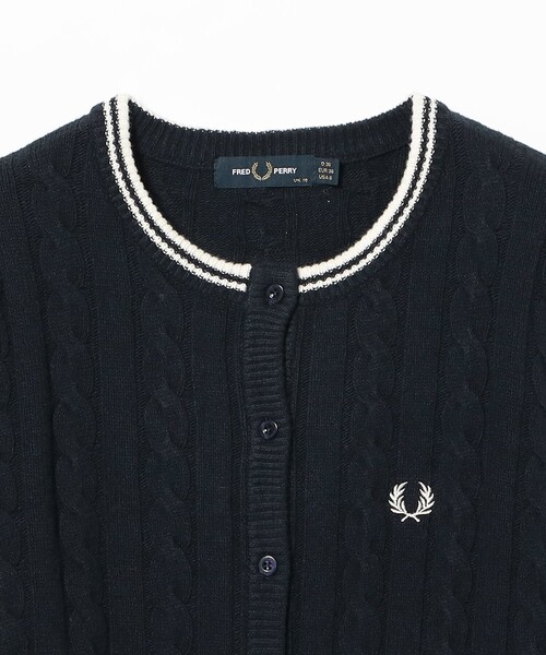 Ray BEAMS（レイ ビームス） カーディガン 「別注」FRED PERRY