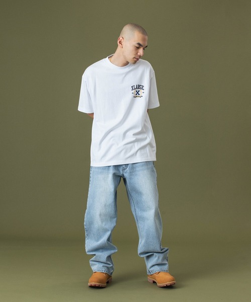 「XLARGE」 半袖Tシャツ L アッシュ メンズ_画像5