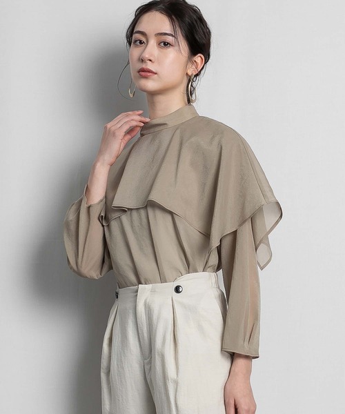 「RAW FUDGE」 長袖ブラウス M ブラック レディース_画像9