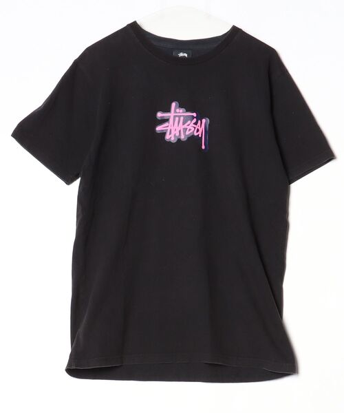 Stussy Tシャツ ブラックmサイズ STUSSY（ステューシー） 半袖Tシャツ M ブラック メンズ : ZOZOTOWN