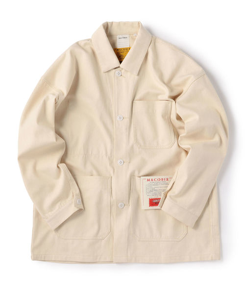 Levi's 70727 3131 デニムジャケット ベージュ M ラングラー 春に着たいＧジャンの紹介。サイズ比較 リーバイス リー ラングラー  マーベリック 東洋エンタープライズ エルスモック デニムジャケット LEE リーバイス ジャケット 春物 MAVERICK ベージュ カバーオール Mサイズ