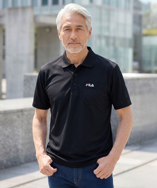 専用　メンズ美品 FILAフィラビンテージボルグポロ　2枚 FILA（フィラ） ポロシャツ 「FILA/フィラ」WEB限定 別注 ワンポイント