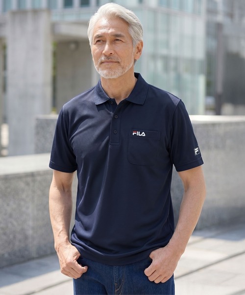 FILA（フィラ） ポロシャツ 「FILA/フィラ」WEB限定 別注 ワンポイント