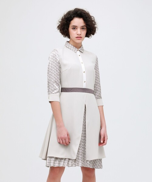 ワンピース ジオメトリック シャツカラードレス Zozotown Paypayモール店 通販 Paypayモール