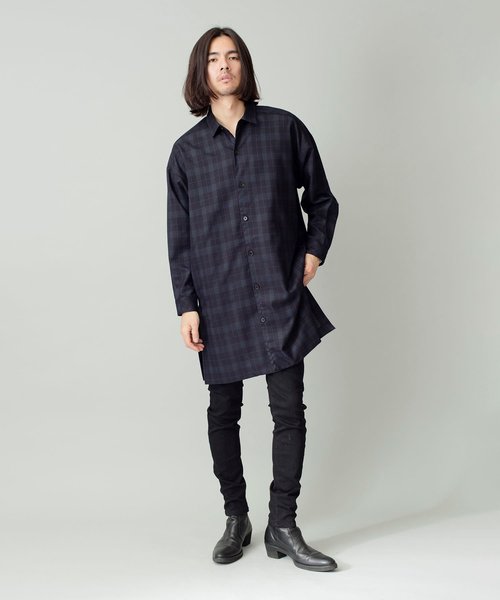 NO ID.（ノーアイディー） コート ジャケット 「NO ID.」Long Shirt