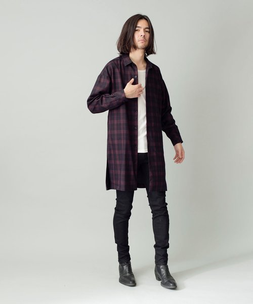 NO ID.（ノーアイディー） コート ジャケット 「NO ID.」Long Shirt