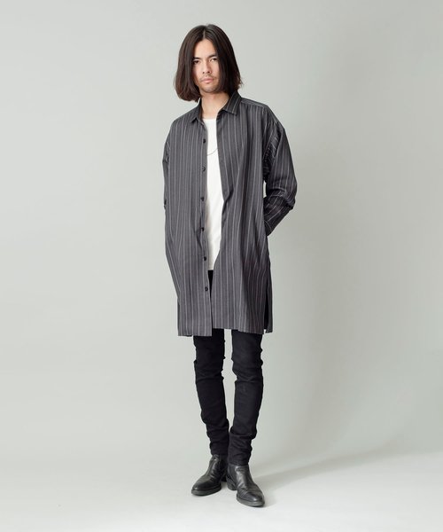 NO ID.（ノーアイディー） コート ジャケット 「NO ID.」Long Shirt