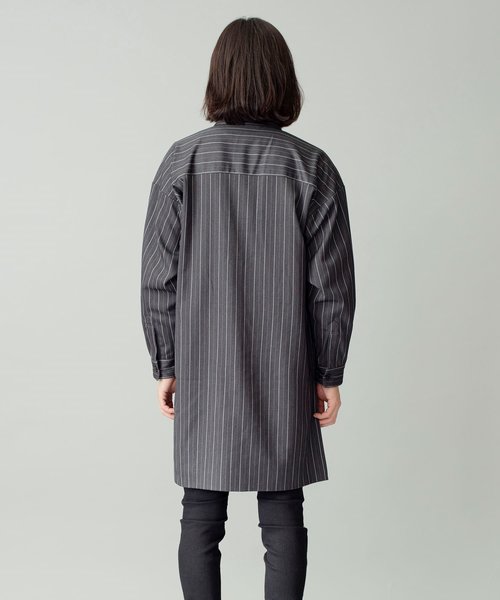 NO ID.（ノーアイディー） コート ジャケット 「NO ID.」Long Shirt