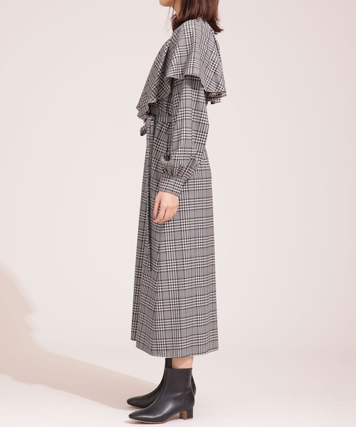 ネック ワンピース THE IRON/RUFFLED PLAID ONE PIECE ZOZOTOWN PayPayモール店 - 通販 - PayPayモール たときの