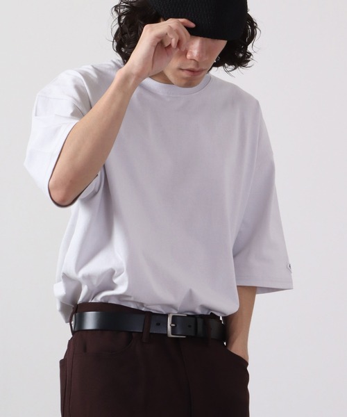 [JEEP] 人気 男女共用ワッペンマンツーマンTシャツ JEEP] 人気 男女共用ワッペンマンツーマンTシャツ (JEEP/Tシャツ