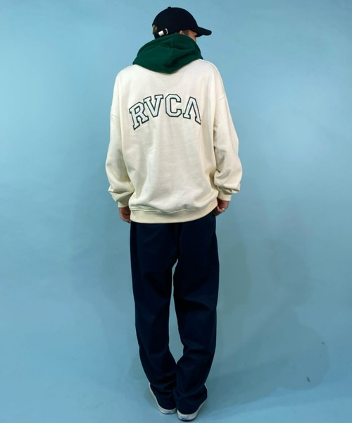 RVCAルーカ ハーフジップパーカー タイダイ 厚手 ワンポイントロゴ ゆるダボ 楽天市場】【50%OFF】 正規品 RVCA ルーカ メンズ 裏起毛 ジップ