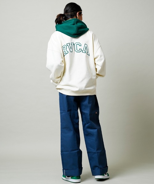 RVCA パーカー RVCA/ルーカ オーバーサイズ ハーフジップ