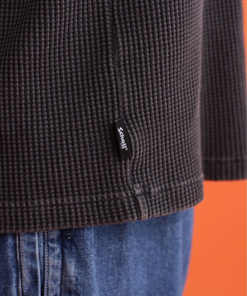 Schott ショット ウール ヘンリー スウェットシャツ トップス Schott ショット ウール ヘンリー スウェットシャツ トップス