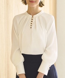 RUIRUE BOUTIQUE ブラウス シャツ 洗える ストレッチ