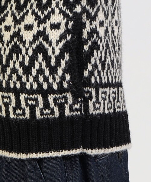 RAFFA MOLINA/×SUPER A MARKET/カーディガン/FREE/BLK/黒/アルパカ TOMORROWLAND カーディガン Raffa Molina アルパカ ショール