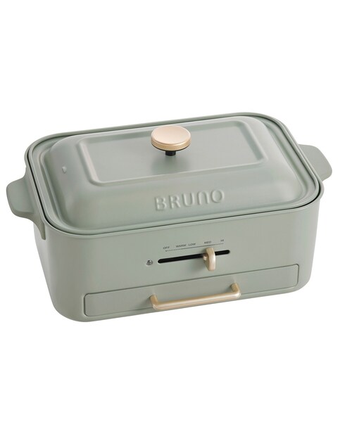新品・未開封 ブルーノ コンパクトグリルホットプレート BOE109 グリーン 212 KITCHEN STORE コンパクトグリルホットプレート グリーン 「BRUNO