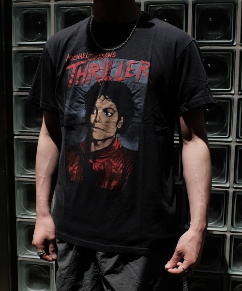 キムタク着 THRIFTY LOOK Michael Jackson Tシャツ THRIFTY LOOK】 MICHEAL JACKSON TEE 