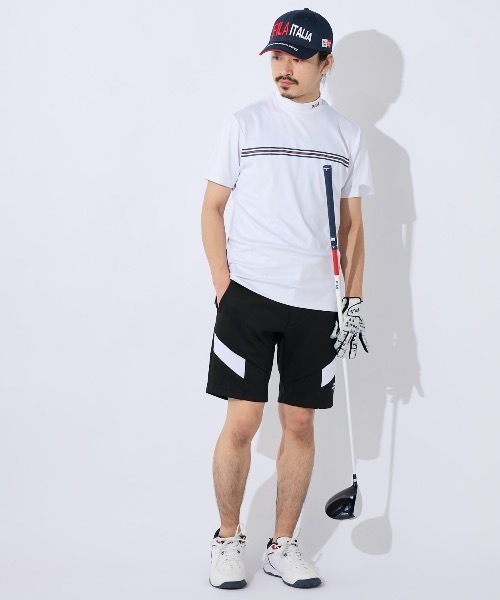 FILA GOLF モックネック半袖シャツ|FILA（フィラ）公式通販