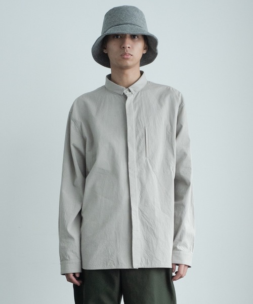 RYU シャツ square collar over shirt メンズ レディース : ZOZOTOWN