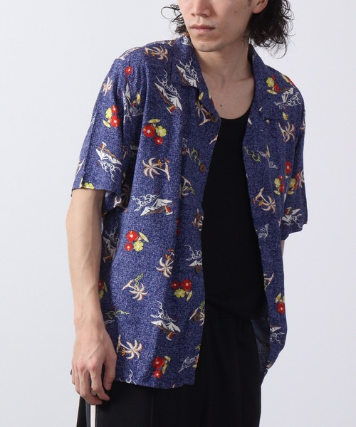 Ace（エース） ブラウス シャツ アロハシャツ 半袖 レディース メンズ