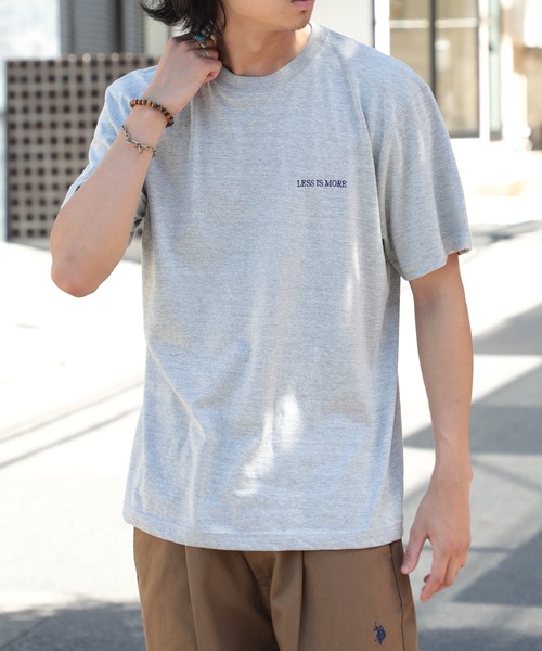 MAISON CLUB tシャツ 「MAISON CLUB」ワンポイント刺繍Basic Tee