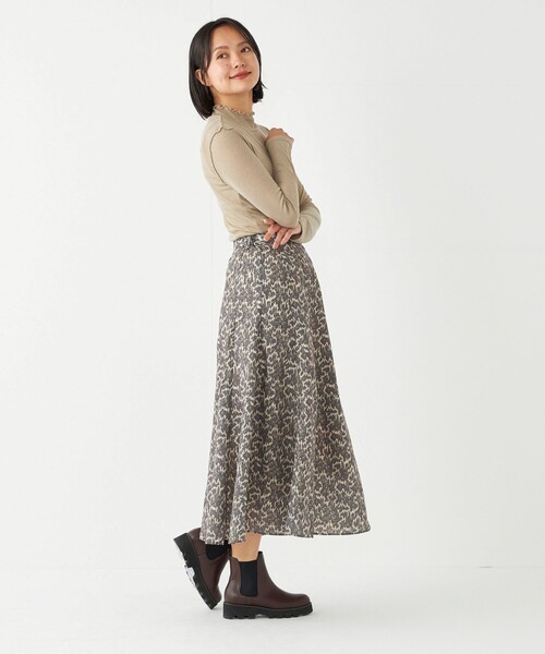 SHIPS Colors スカート Colors:「洗濯機可能」MULHOUSE