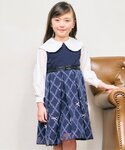 ワンピース フォーマルジャンパースカート キッ...の詳細画像1