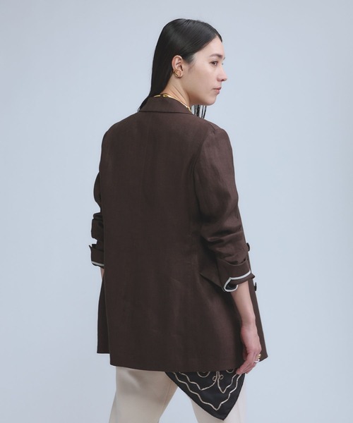 Chaos（カオス）リネンノーカラージャケット / オーバージャケット Chaos（カオス） ジャケット テーラードジャケット /「新色登場