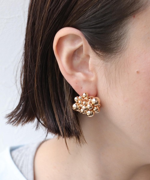Three Four Time ピアス メタルボールシャワーピアス レディース