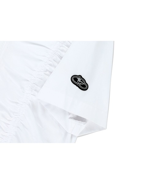 A'GEM/9 × .kom 「ROMANTIC CROWN/ロマンティック クラウン」 SHIRRING COTTON ZIP UP/シャーリングン ROMANTIC CROWN A'GEM/9 × .kom 「ROMANTIC CROWN