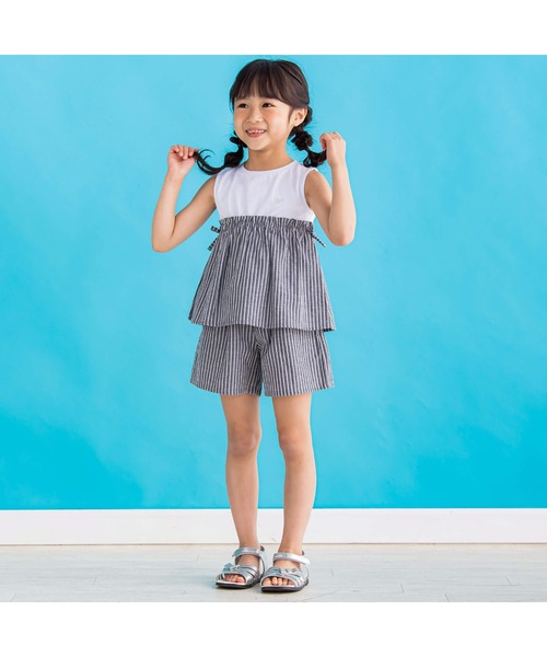 BeBe Petits Pois Vert（ベベ プチ ポワ ヴェール） セットアップ