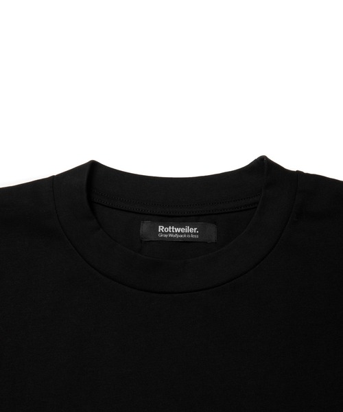 ロットワイラー Tシャツ 黒 ROTTWEILER(ロットワイラー) / RTTW PIGMENT TEE RW25S0632