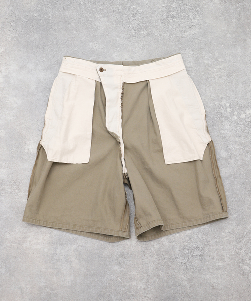 MARKAWARE ハーフパンツ コットン ウエポンチノショーツ 日本製 marka（マーカ） ハーフパンツ パンツ 短パン U.S.ARMY CHINO SHORTS