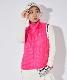 FILA GOLF ダウンベスト ベスト 撥水ハイブリッドダウンベスト